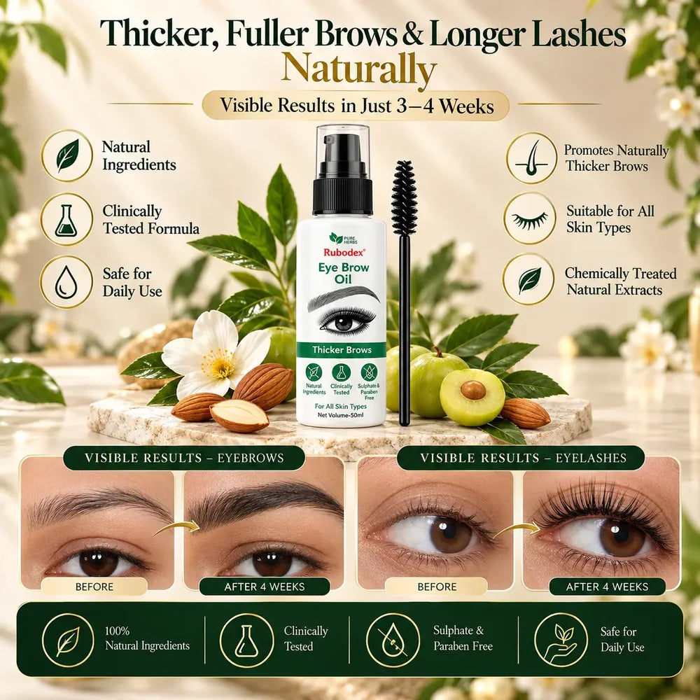 Rubodex Eyebrow & Eyelash Growth Oil 50ml