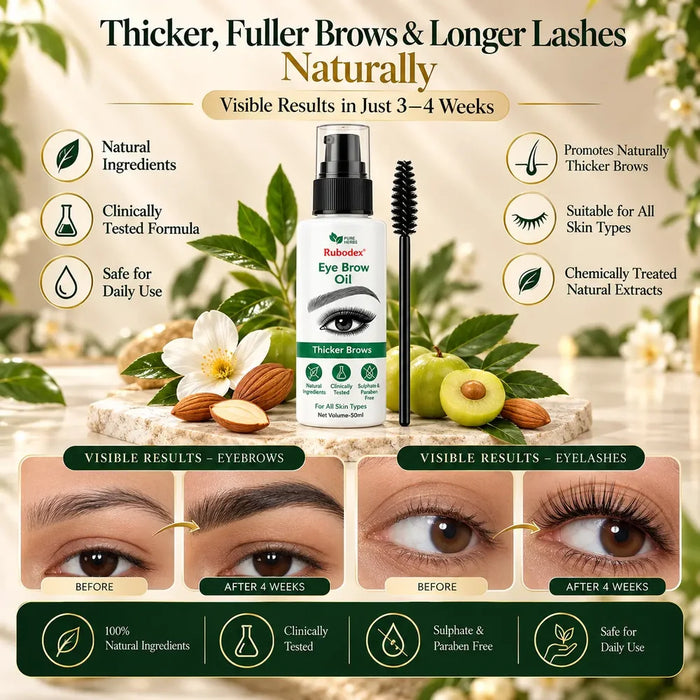 Rubodex Eyebrow & Eyelash Growth Oil 50ml